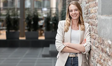 EWV Mitarbeiterin Christina Obers EWV Mitarbeiterin in der Ketschenburg Stolberg